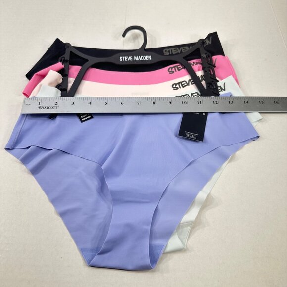 Lot of 5 Steve Madden Women's Sz Medium Panty Hipster Cheeky Assorted Colors New - Picture 8 of 10